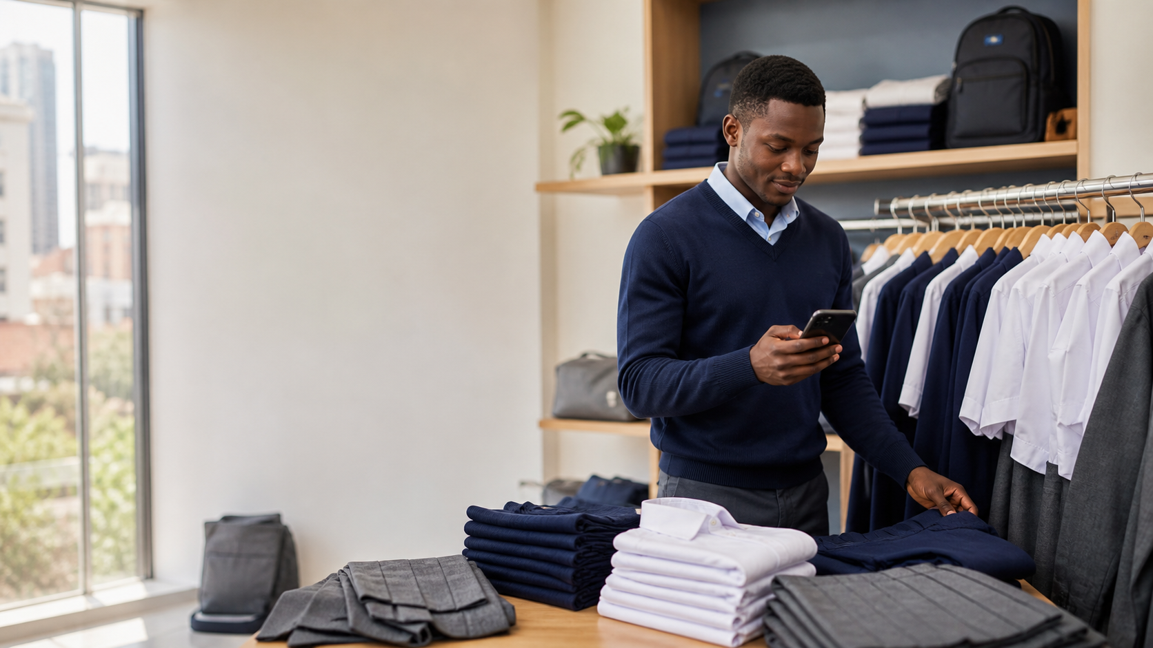 Sell School Uniforms Online in Kenya with M-Pesa